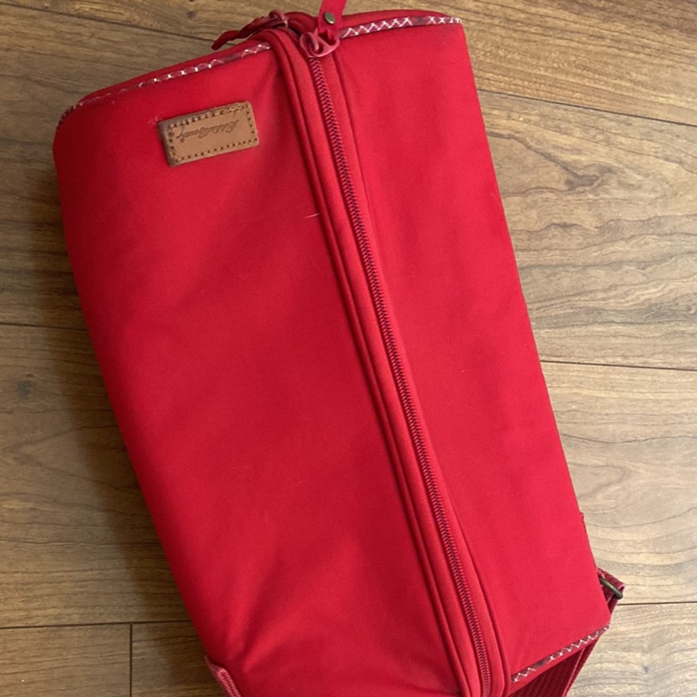 Eddie Bauer Red Picnic Bag with Cooler Pocket